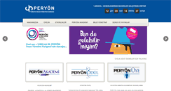Desktop Screenshot of peryon.org.tr